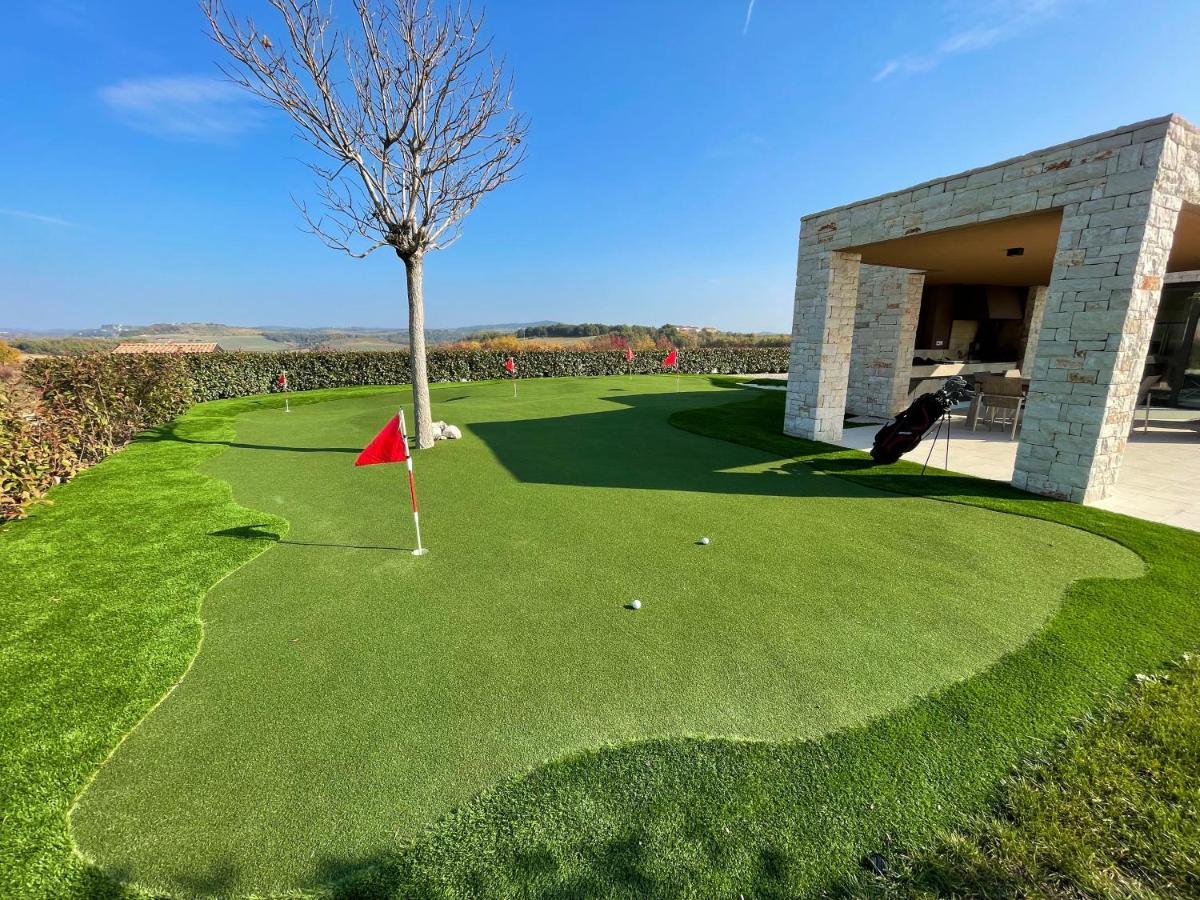 Villa Royale Croatia With Golf Green In Brtonigla Exterior foto